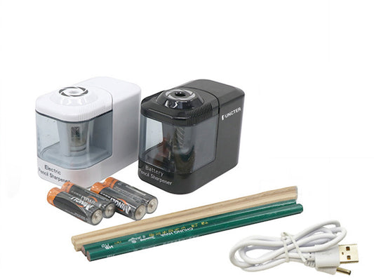 Battery-Powered/Plug-in Electric Pencil Sharpener