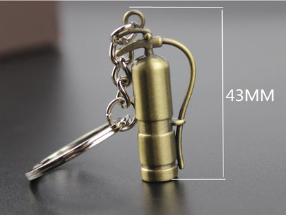 Brass Extinguisher Key Chain