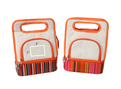 Oxford Insulated Lunch Tote Picnic Bag