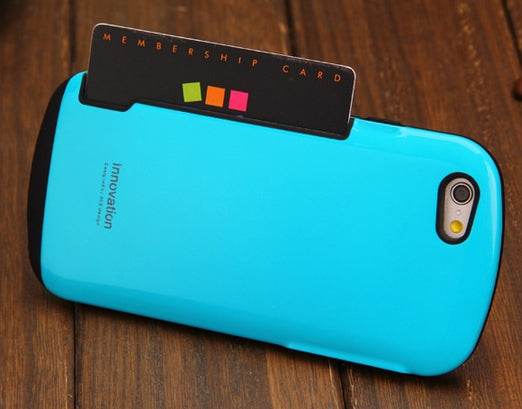 2-In-1 phone6 Case Back Covered w/Hard Plastic Case