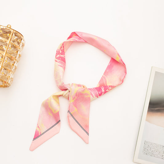 35" x 2" Full Custom Long Neckerchief Ribbon Scarf Hairband Handbag Wrap Scarf Neck Tie #11