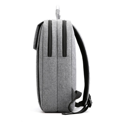 15.6" Laptop Backpack Business Backpack Outdoor Backpack With Metal Carrying Handle