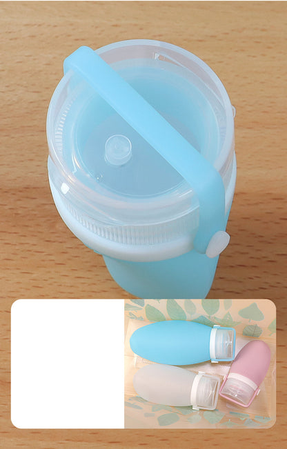 3OZ Portable Refillable Traveling Size Liquid Containers ( 3Pcs Set )