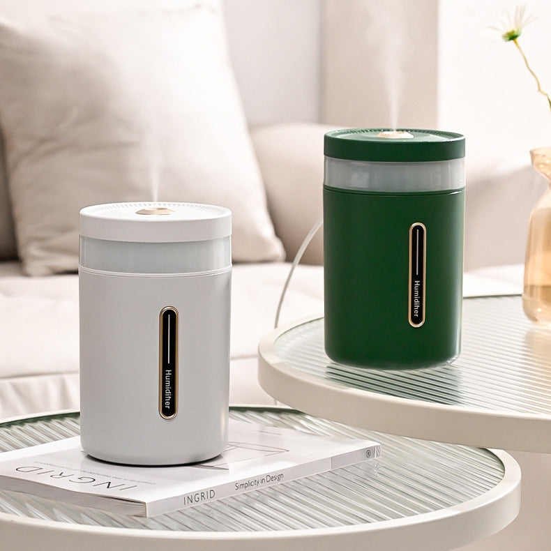 1000ml Rechargeable Battery Operated Cool Mist Humidifier Personal Desktop Humidifier Night Light