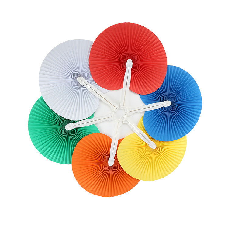 Custom Folding Fans With PP Plastic Handles