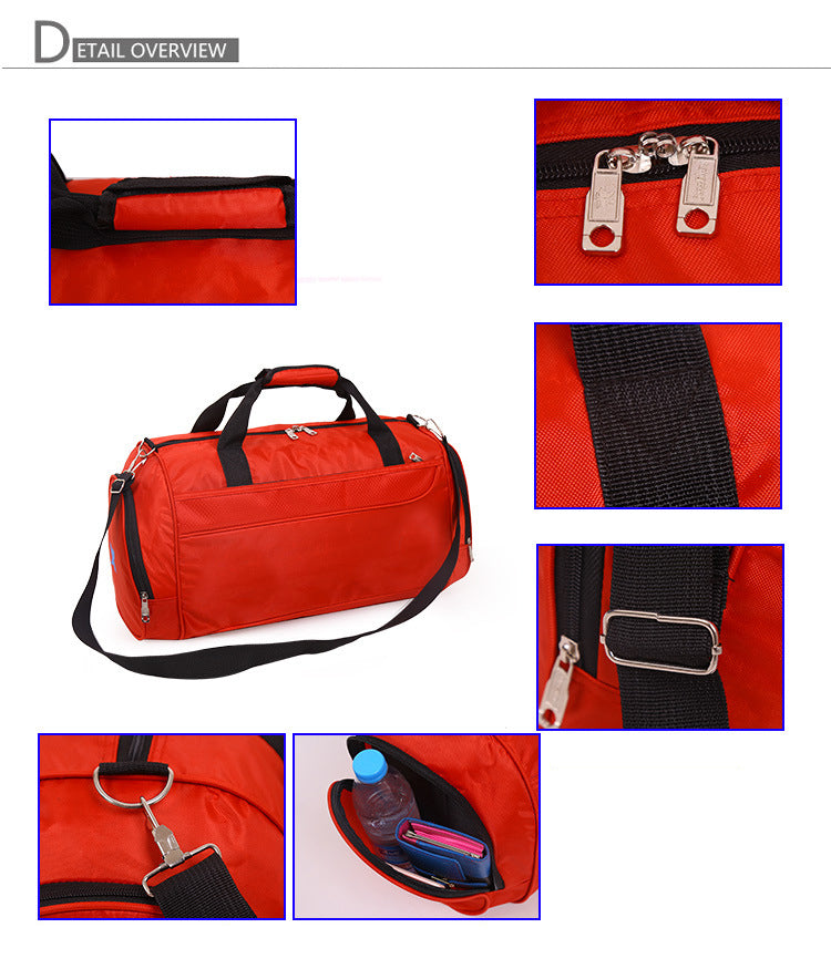 Nylon Tote Bag Swimming Bag Gym Bag for Beach/Fitness/Travel