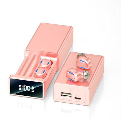 TWS Earbuds W/800 mAh Power Bank - Touch Version