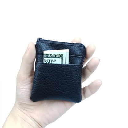 PU Zipper Coin Bag