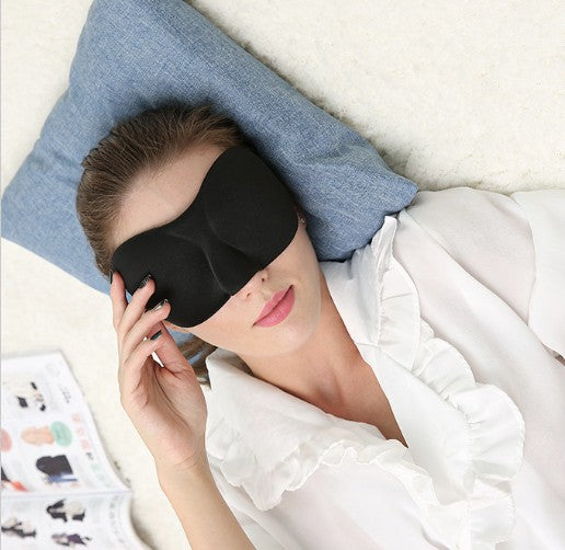 3D Weighted Eye Mask Blocking Lights Sleeping Mask