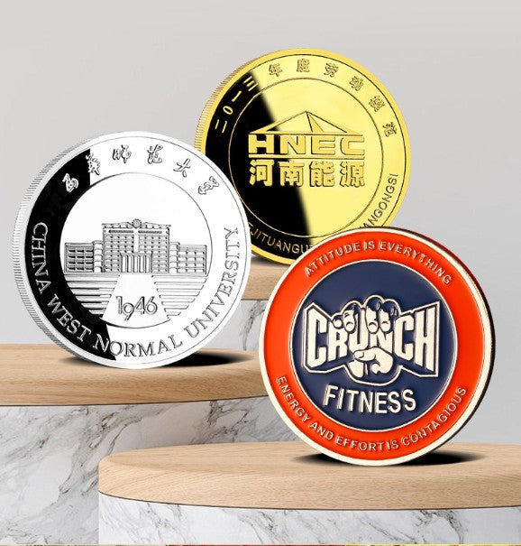 Commemorative Coins Plus Clear Protective Case Physical Bitcoin Limited Edition Collectible