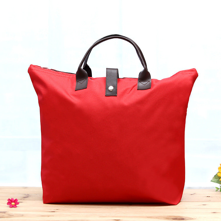 Folding Heavy Duty Oxford Groceries Bag Reusable Shopping Bags Large Foldable Tote Bag (Model C)