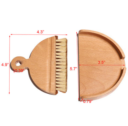 Tabletop Mini Dustpan and Brush Set for Cleaning