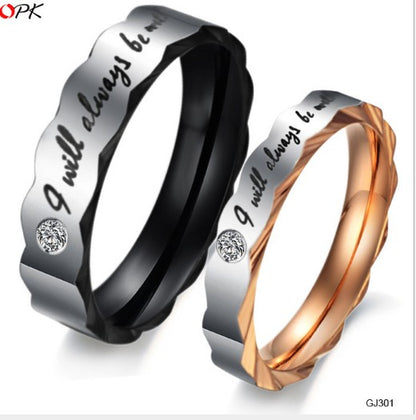 Steel Titanium Rings
