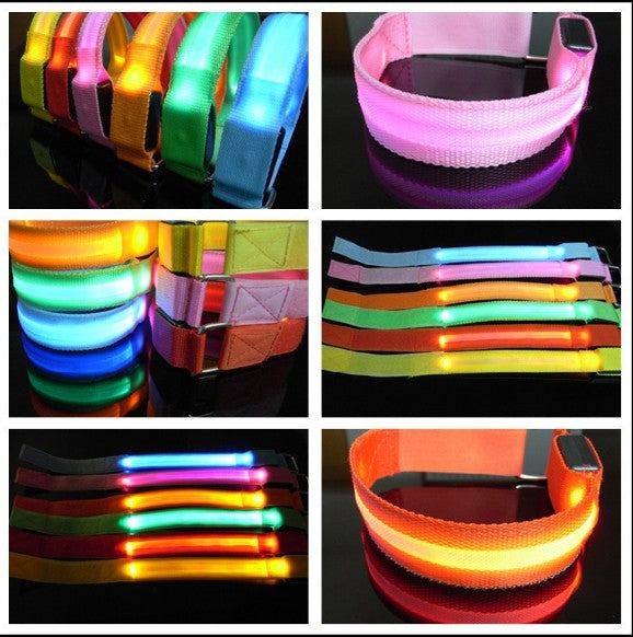 LED Reflective Running Armband