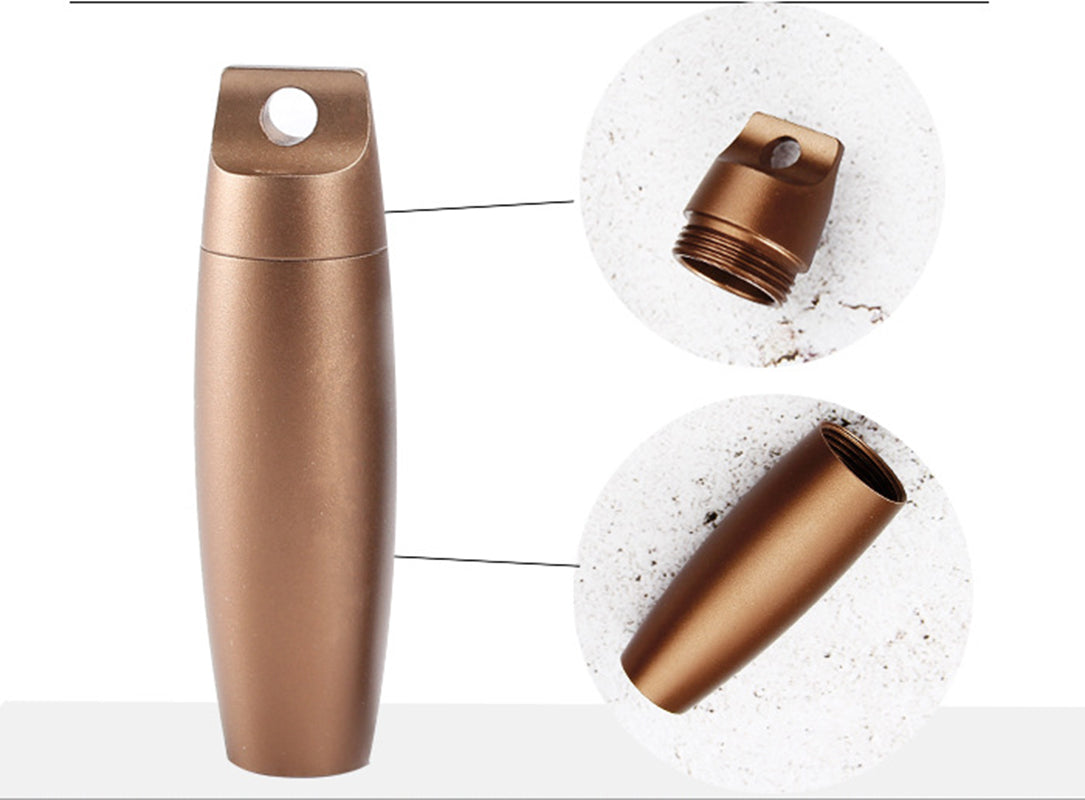 Mini Aluminum Waterproof Pill Box Medicine Organizer For Camping
