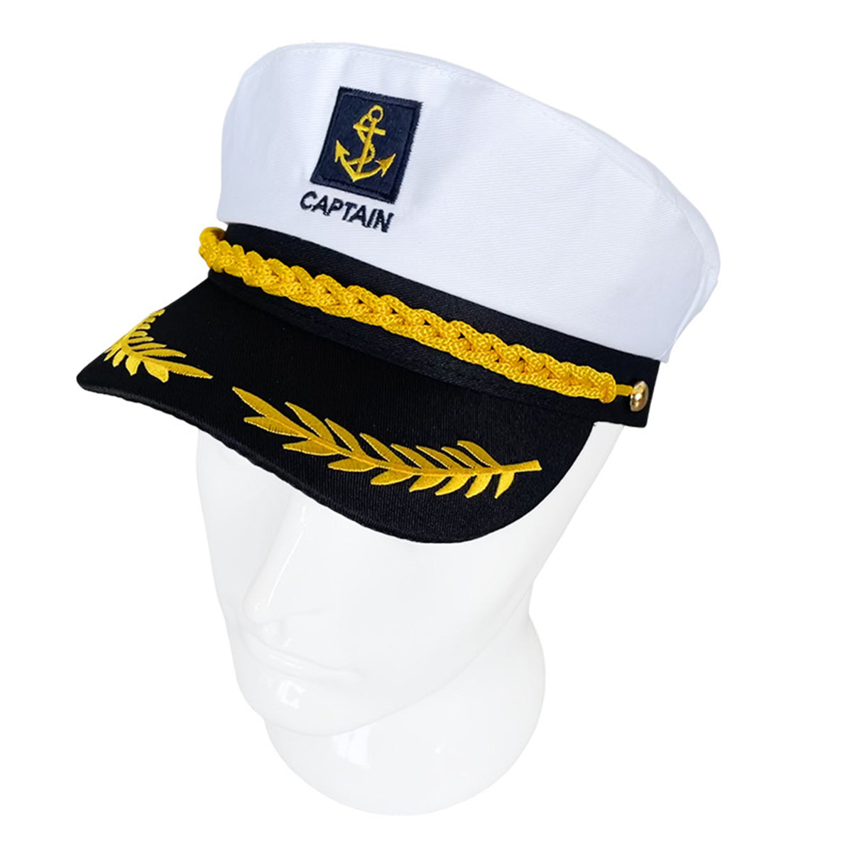 Children Captain Costume Hat Cap