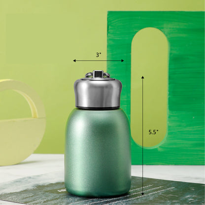 10 oz. Stainless Steel Vacuum Flask Insulated Water Bottle Thermal Cup