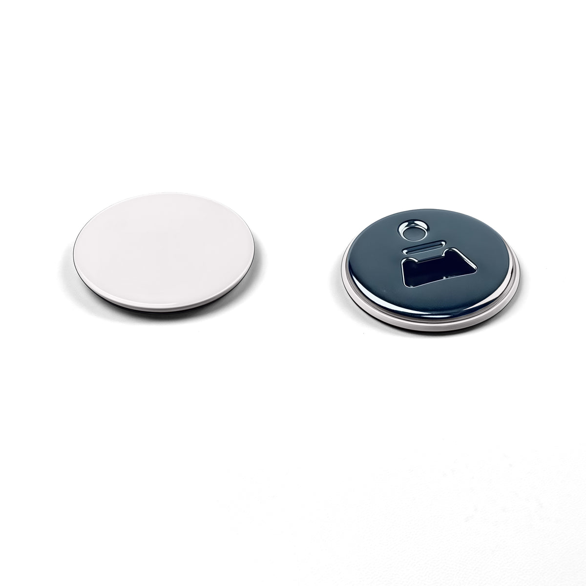 Full Color Round Refrigerator Magnetic Badge Pin Bottle Opener