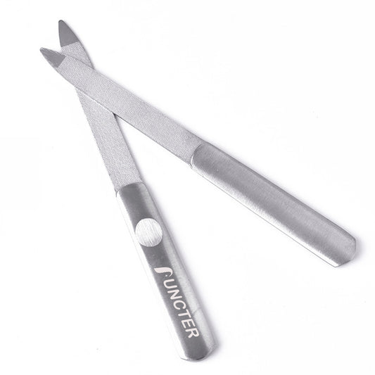 3.78" Double Sided Stainless Steel Nail File