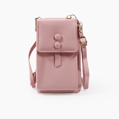 PU Leather Cell Phone Purse Bag Small Crossbody Bag Mini Messenger Bag Wallet Bag Shoulder Handbag