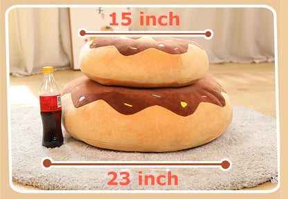 15'' to 20" Personalized Funny Unique Stuffed Pillow Toy Custom Donut Shaped Pillow Gift Pillow