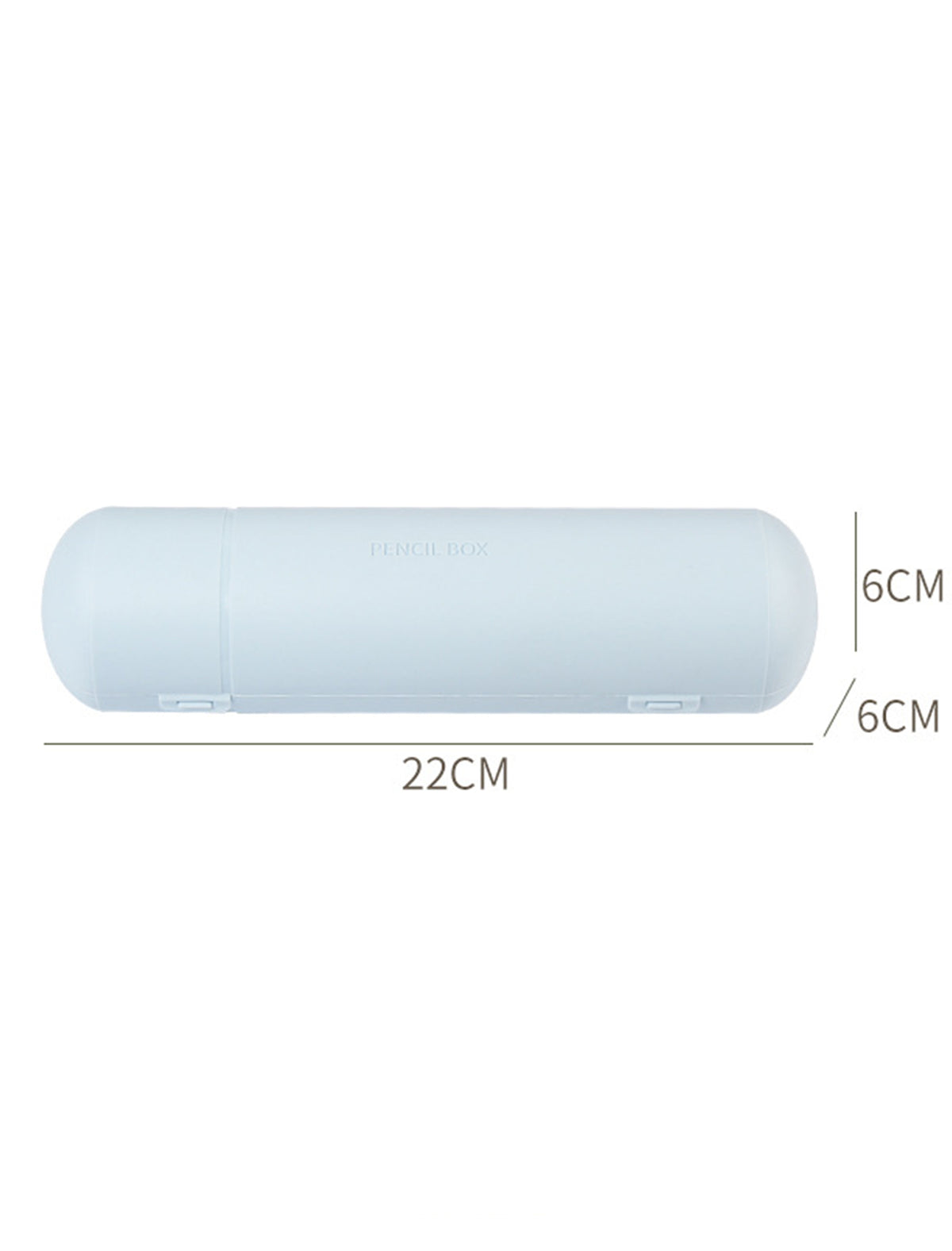 Plastic Pencil Case with Snap-Tight Lid