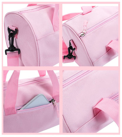 900D Oxford Kids Cute Ballet Dance Bag Girls Dance Bag Tutu Bag Gym Bag