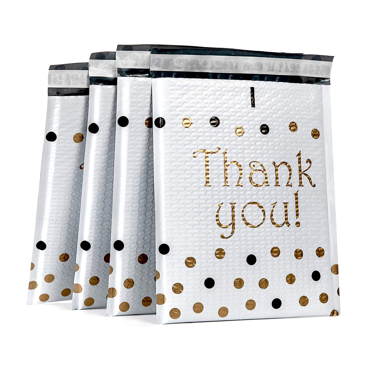 5.9 x 9.9" White Poly Bubble Mailer Self Seal Padded Envelopes for Shipping/ Packaging/ Mailing