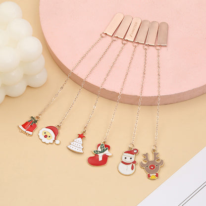 Christmas Metal Bookmark