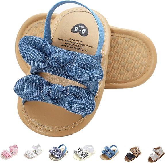 Baby Sandals Summer Shoes Outdoor First Walker Toddler For Summer (0-6m)