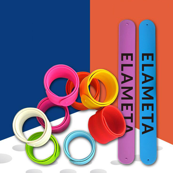 Soft Silicone Slap Bracelet