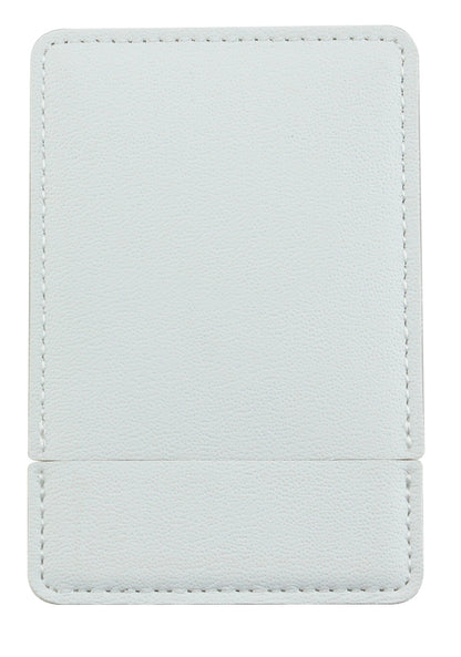Shatterproof Rectangle Makeup Mirror With PU Cover
