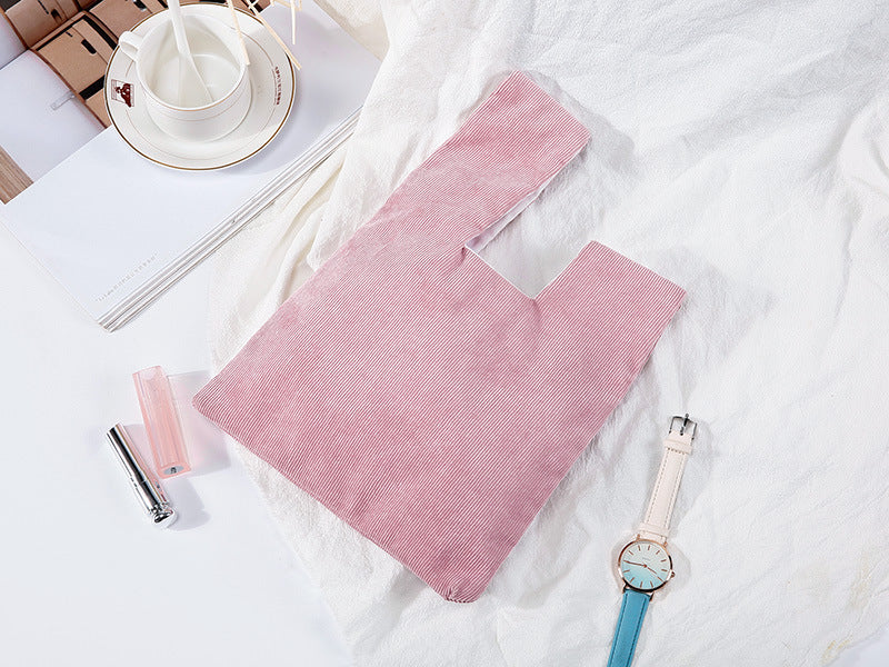Corduroy Wrist Bag