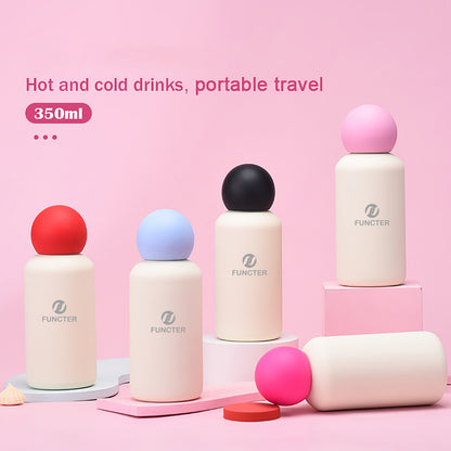 12 Oz/350ml Water Bottle Vacuum Insulated 316 Stainless Steel Bottle Mini Vacuum Mug Thermos-Model A