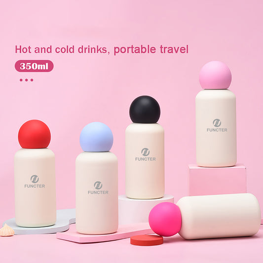 12 Oz/350ml Water Bottle Vacuum Insulated 316 Stainless Steel Bottle Mini Vacuum Mug Thermos-Model A