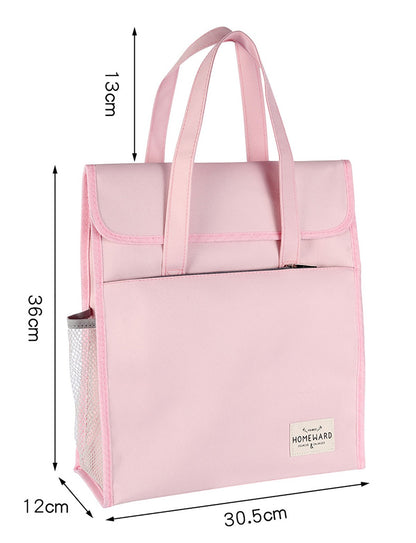 Portable Student Tote Bag Daily Casual Bag