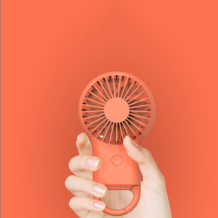 Mini Portable Handheld Fan Battery Operated Small Personal 3-Speed Adjustable USB Rechargeable Fan