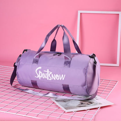 Wet and Dry Separated Oxford Tote Bag Swimming Bag Gym Bag for Beach/Fitness/Travel