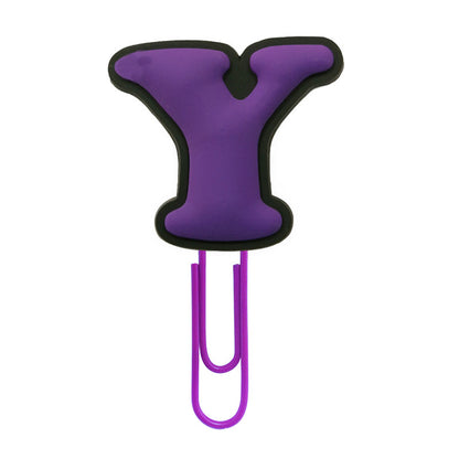 Patch Letter Series - Letter Y Paper Clip