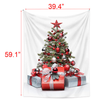 39.4"x 59.1" Christmas Tree Tapestry Christmas Decoration-#2