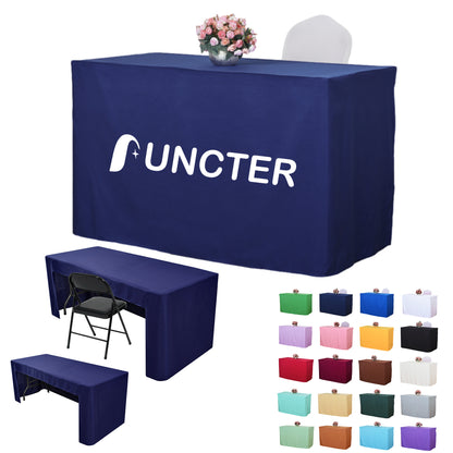 5' Table Fitted Table Cover-3 Sided