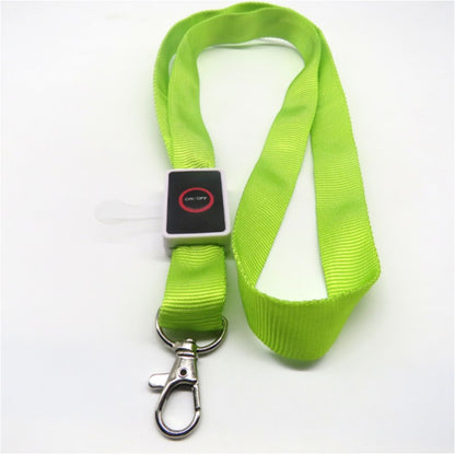 LED Light UP Glow Lanyard For ID Badge