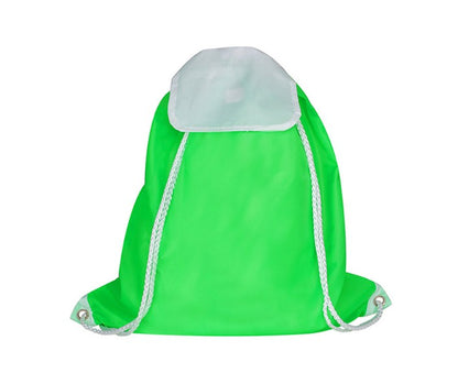 Polyester Fibre Drawstring Bag w/Cover