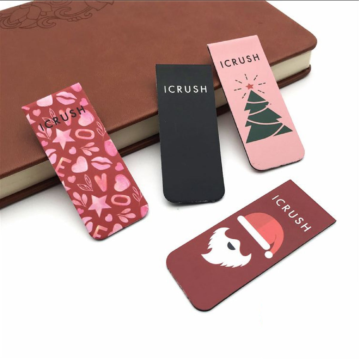 Christmas Book Marker Clip for Teachers, Students, Book Lovers Magnetic Bookmark