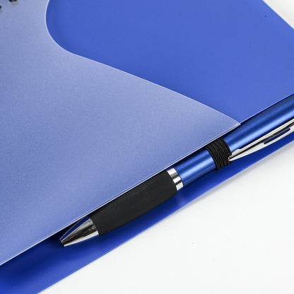 PP Journal Double Spiral Notebook W/ Stylus Pen