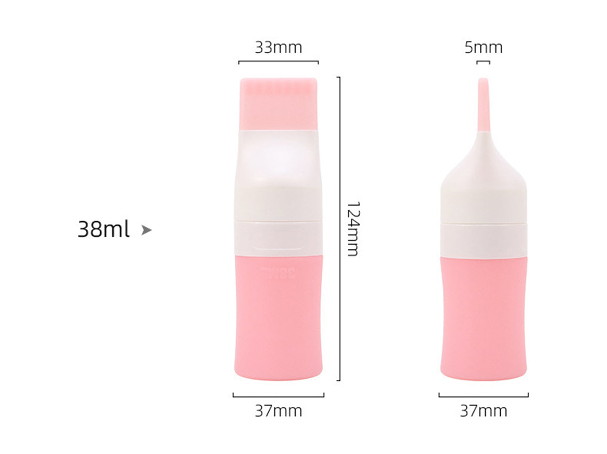 1.28 OZ Leak Proof Travel Bottles For Toiletries Refillable Liquid Container Shampoo Containers