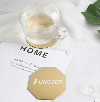 Creative Hexagon Stainless Steel Coaster