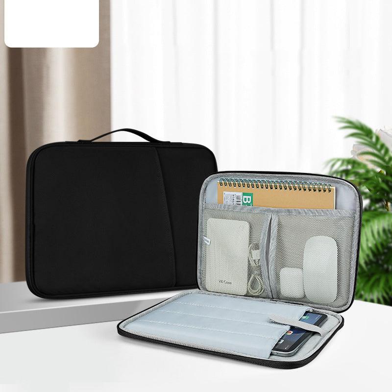 13" Laptop Bag Laptop Sleeve Electonics Organizer Bag With Carrying Handle