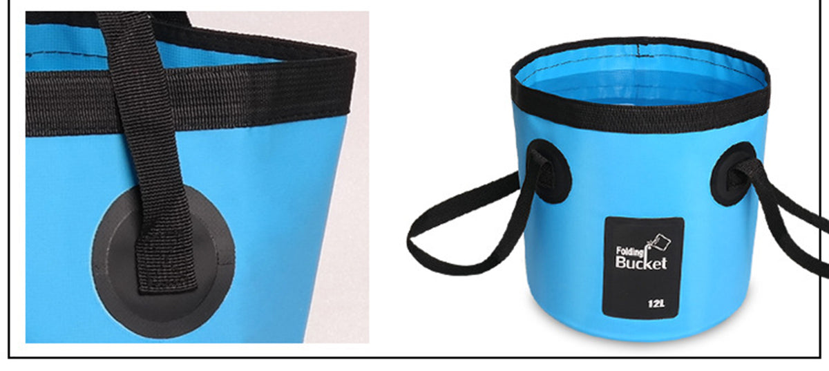 Collapsible Bucket 5 Gallon Container Folding Water Bucket Portable Wash Basin 20L