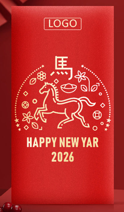 Customized Horse Year Chinese New Year Red Envelope #72